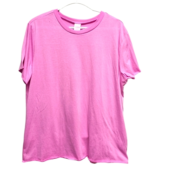 Barbie SUPER SOFT Baggy T-shirt Comfy Luxe Pink Women's XL - Picture 1 of 8